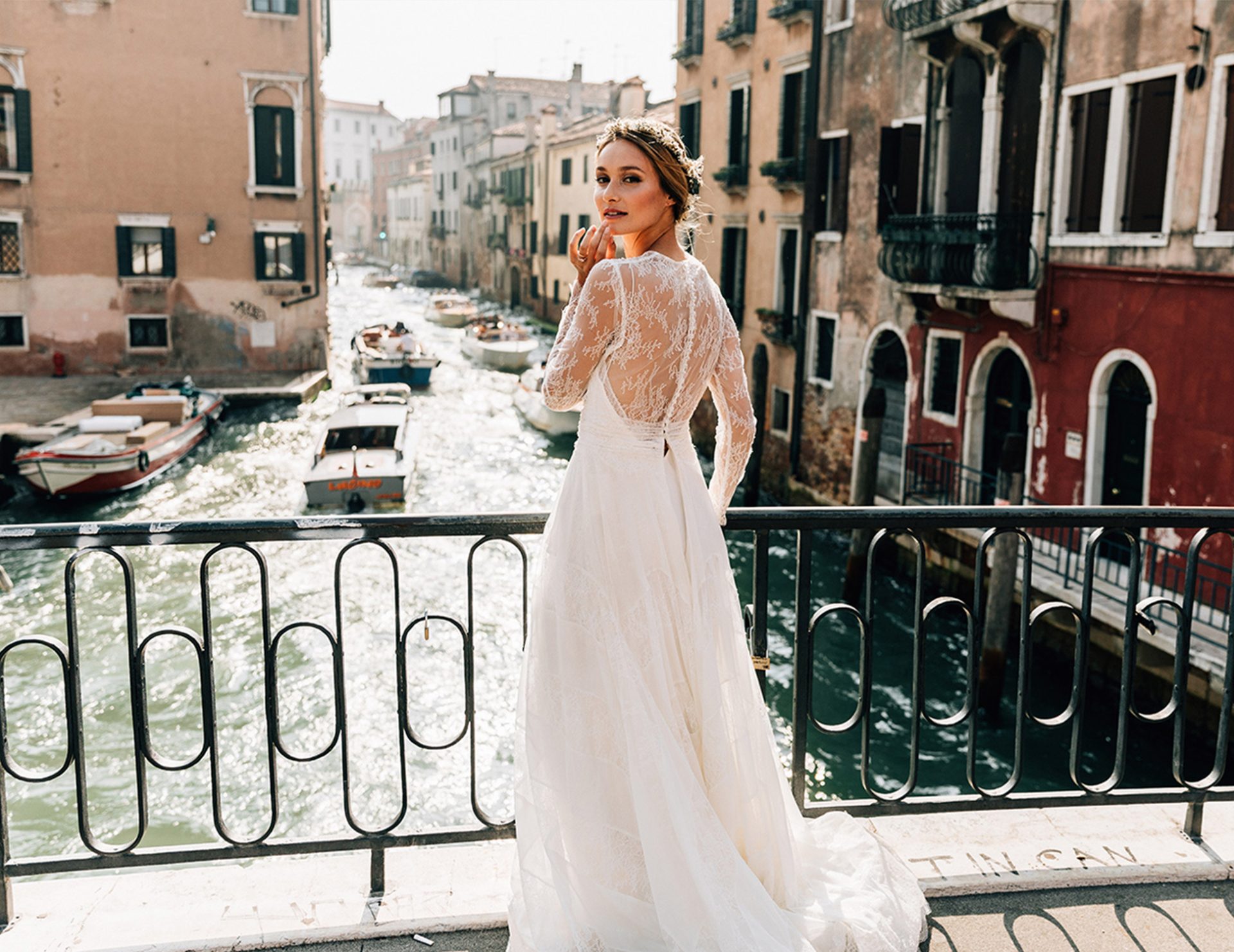 editorial de novia venecia