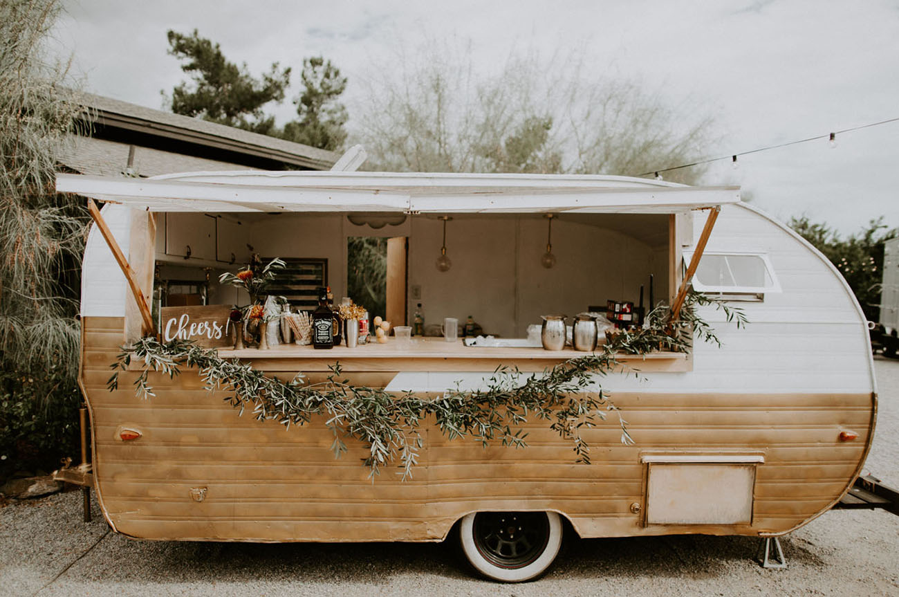 Discover Tiffany & Joey's boho wedding in the mountains of California