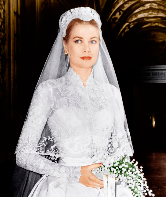 vestido de novia de Grace Kelly