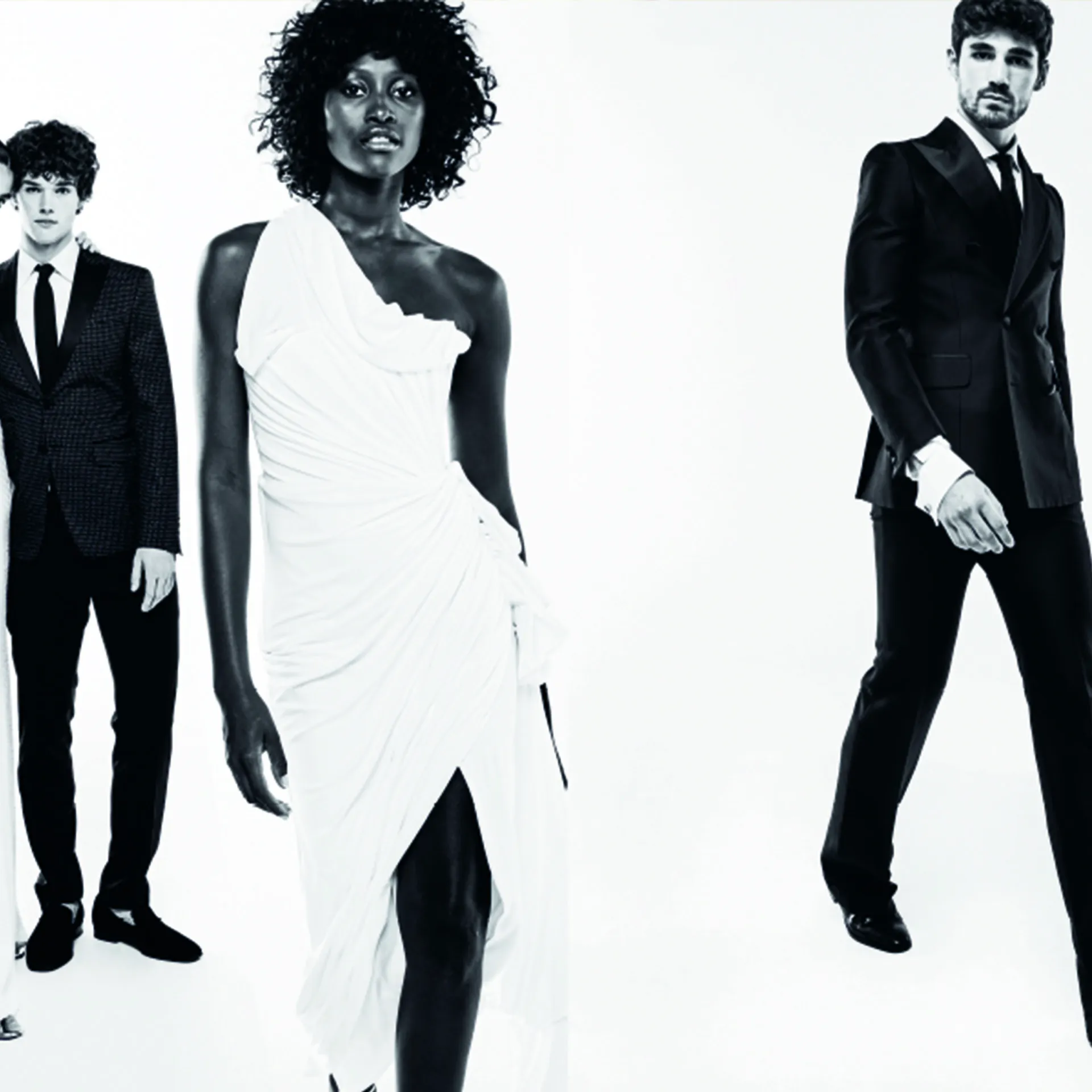 lucia se casa calvin klein yolancris blanco y negro black and white fashion editorial 90s